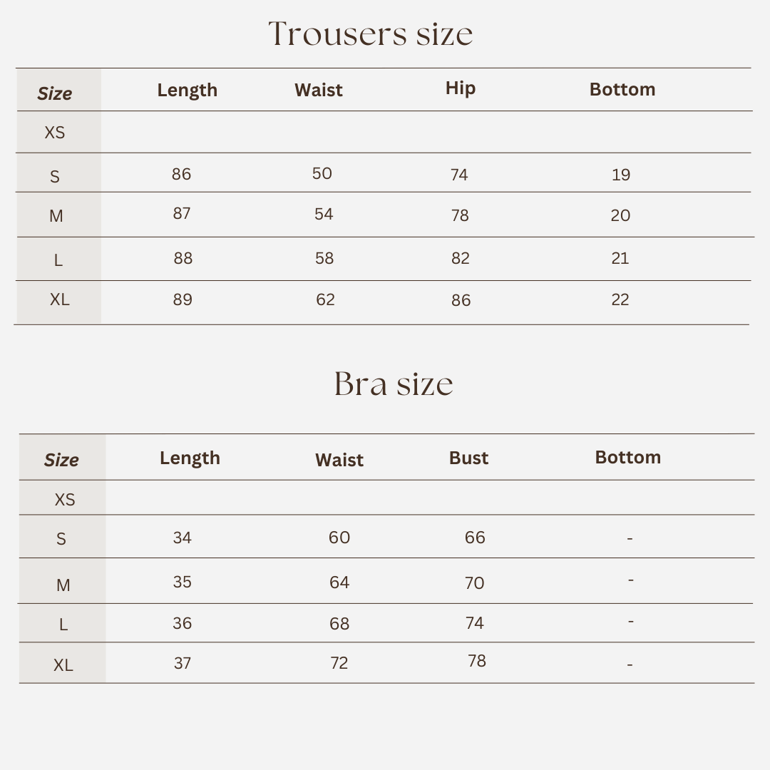 Workout set size