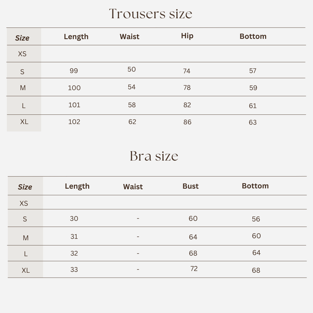 Workout set size