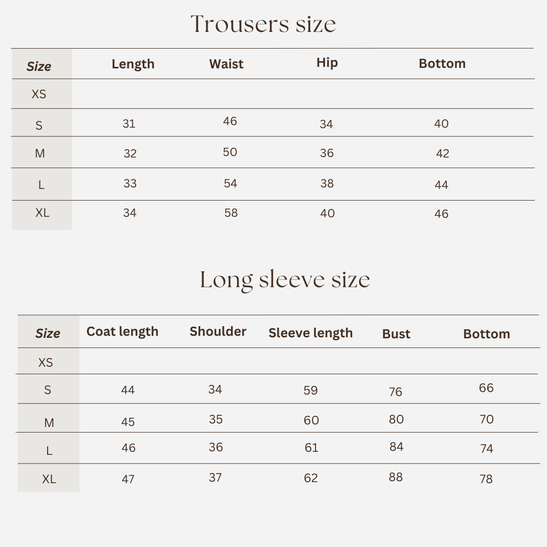 Workout set size