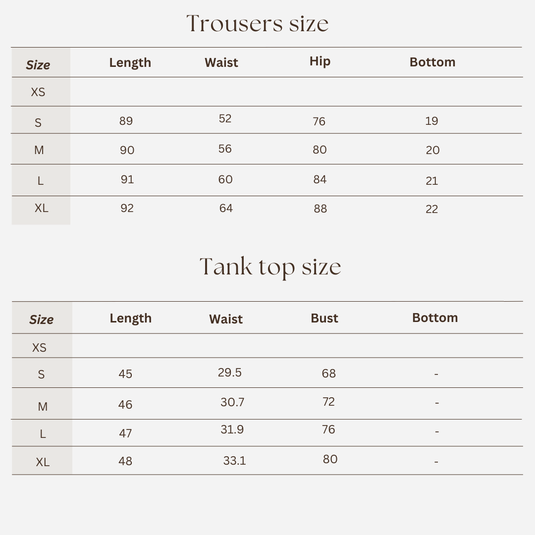 Workout set size