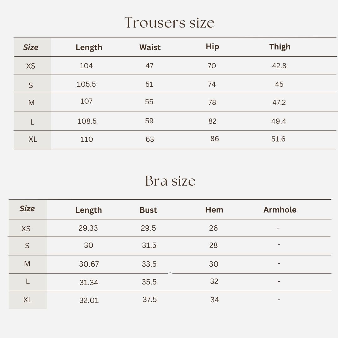 Workout set size