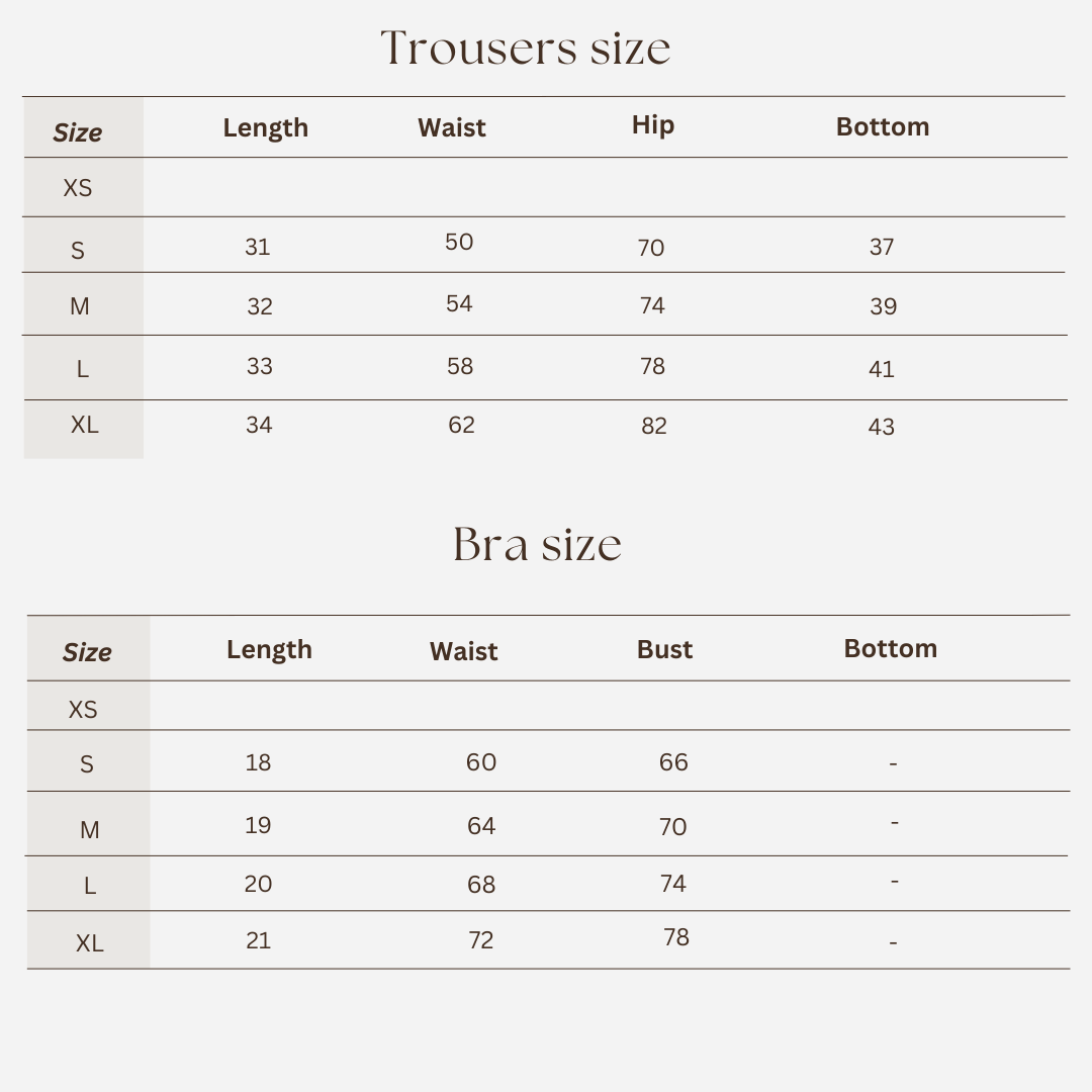 Workout set size