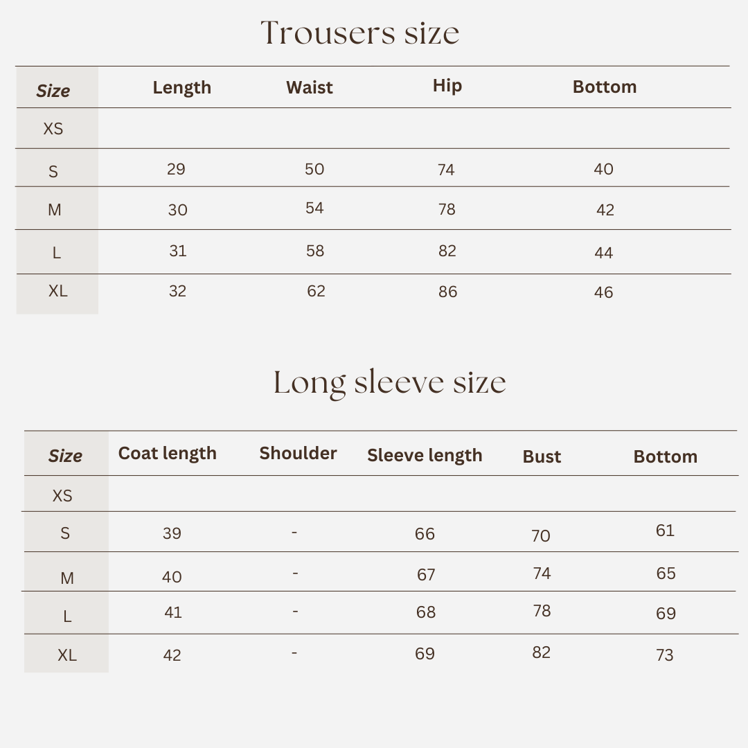 Workout set size