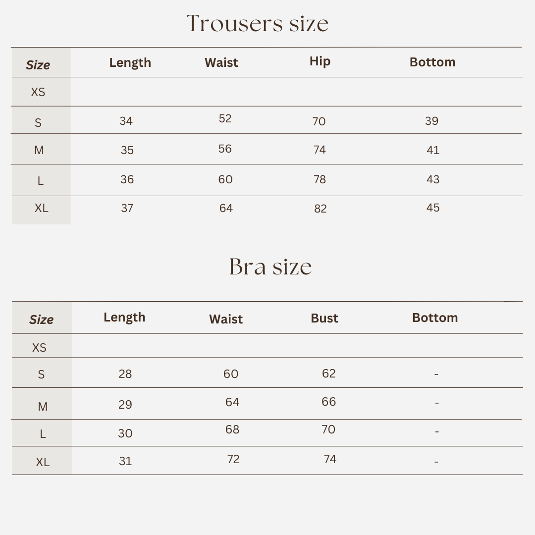 Workout set size