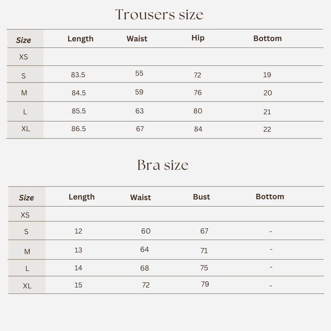 Workout set size