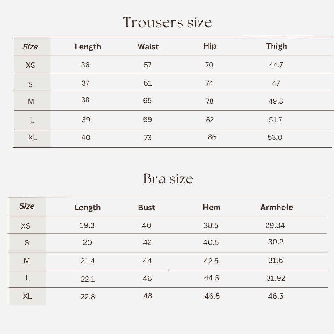 Workout set size
