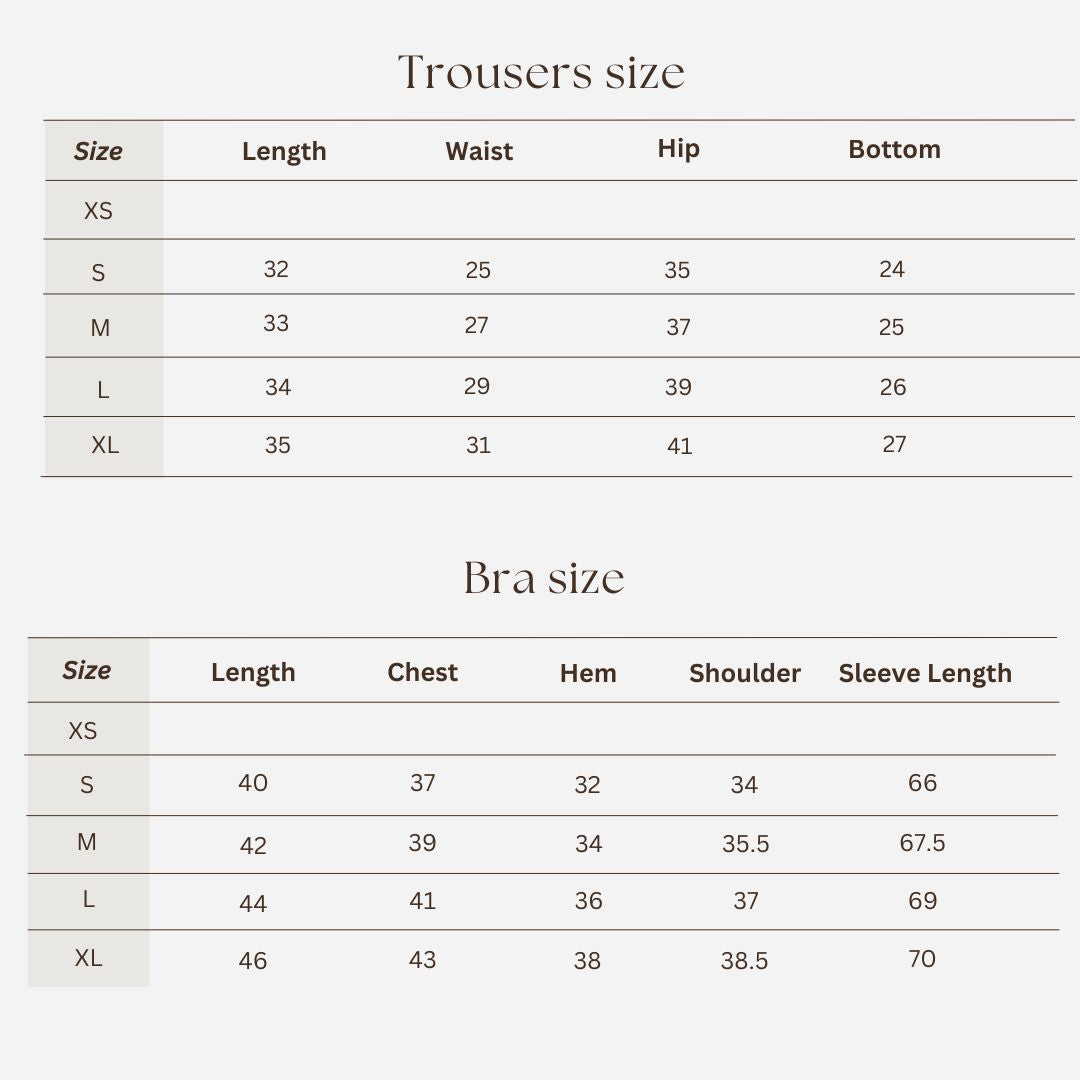 Workout set size