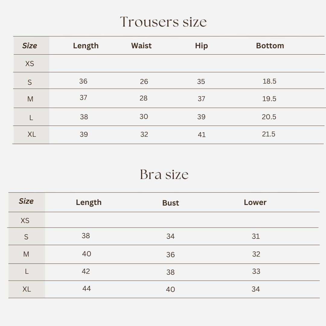Workout set size