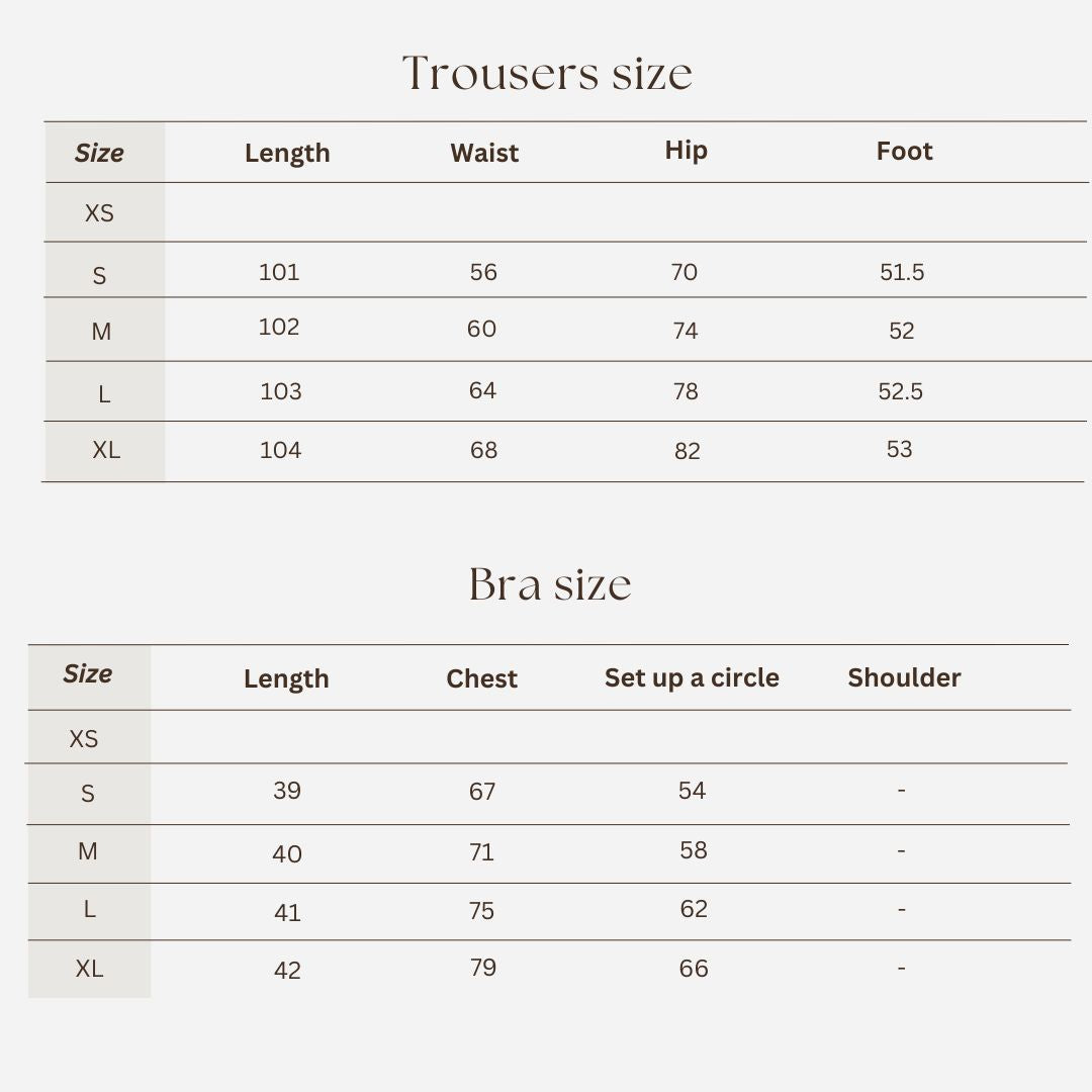Workout set size
