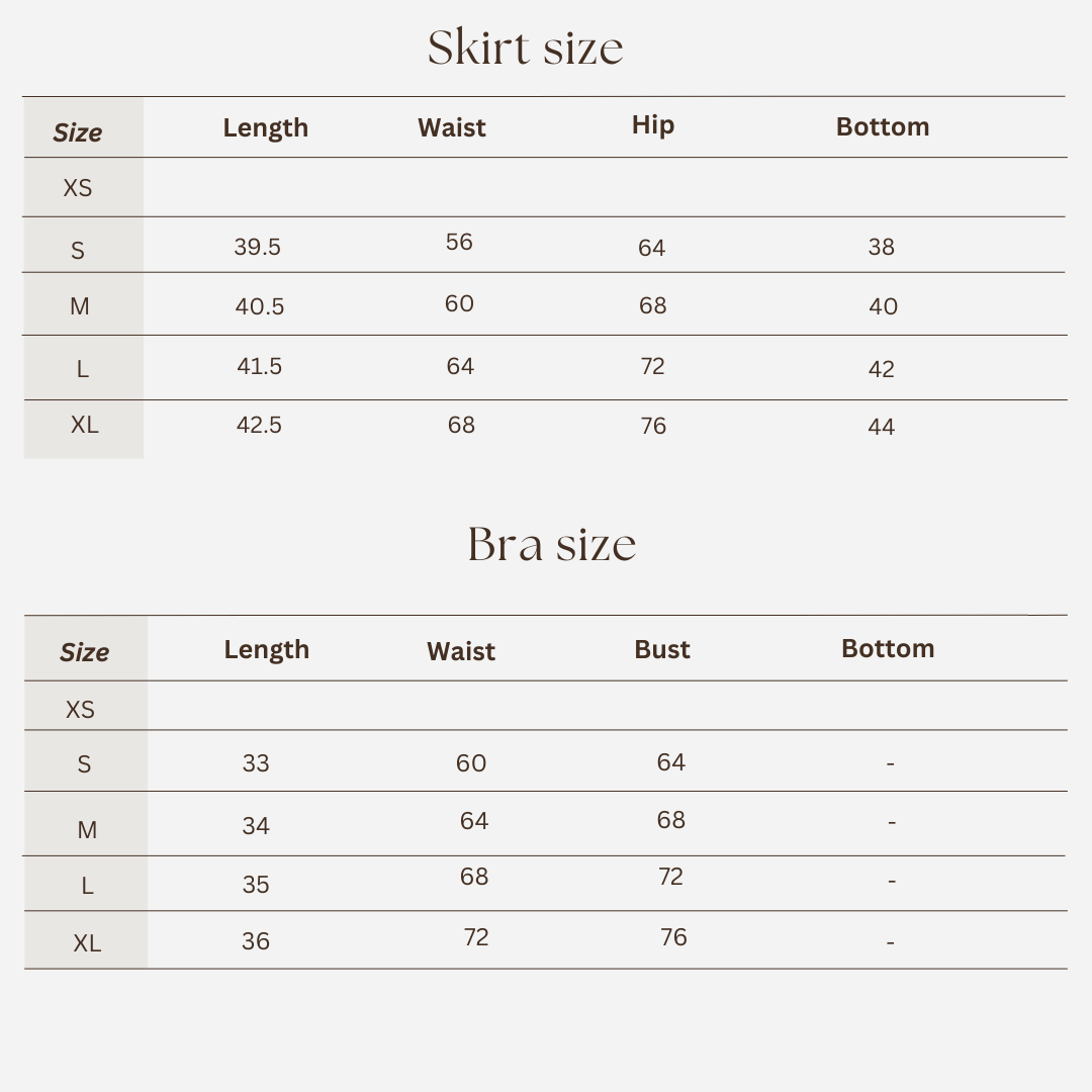 Workout set size