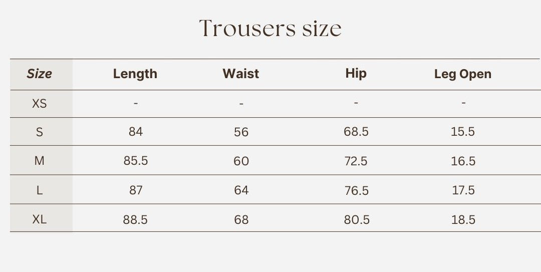 Leggings size