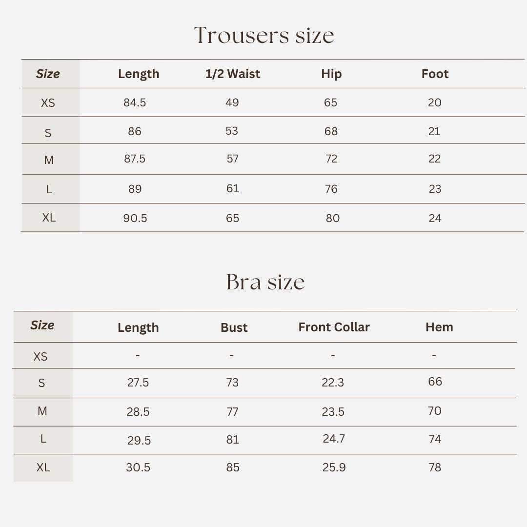 Workout set size