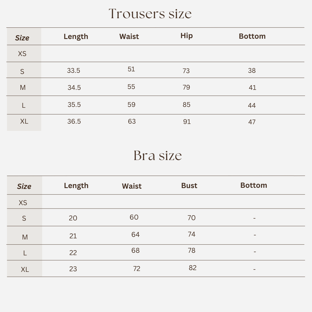 Workout set size