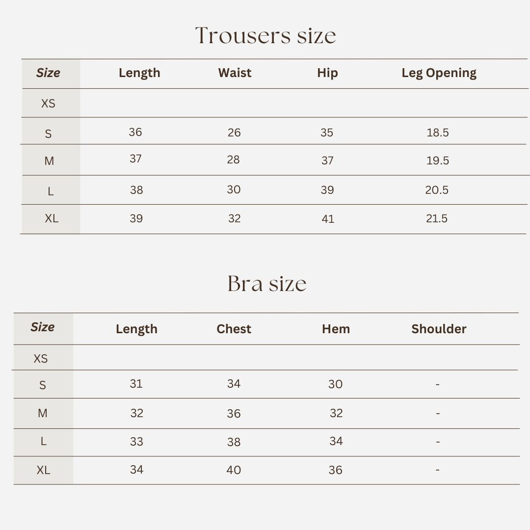 Workout set size