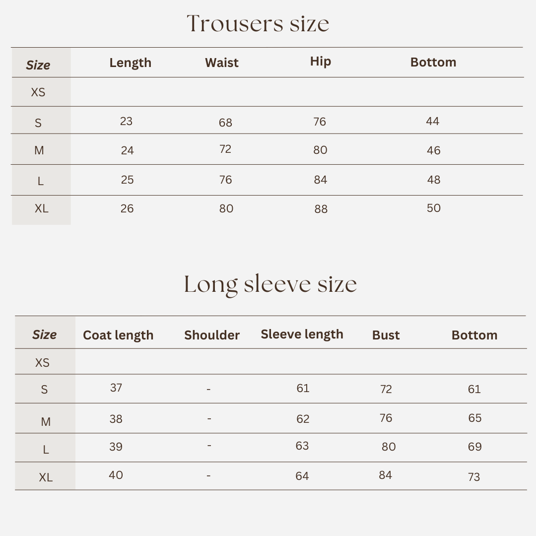 Workout set size