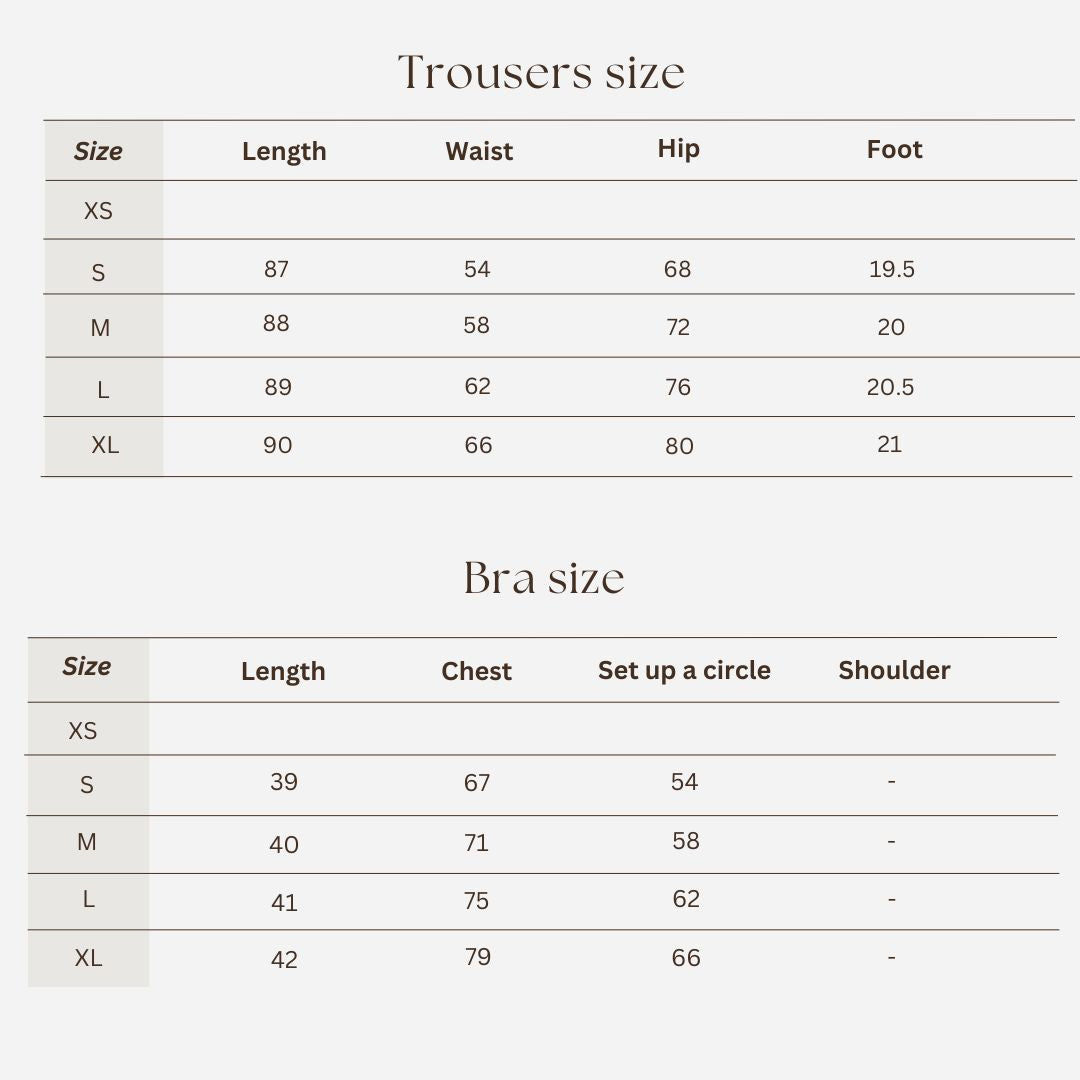 Workout set size