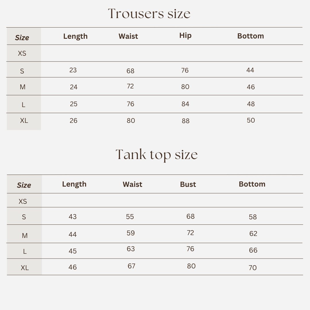 Workout set size