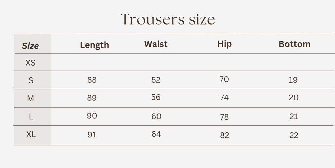 Leggings size