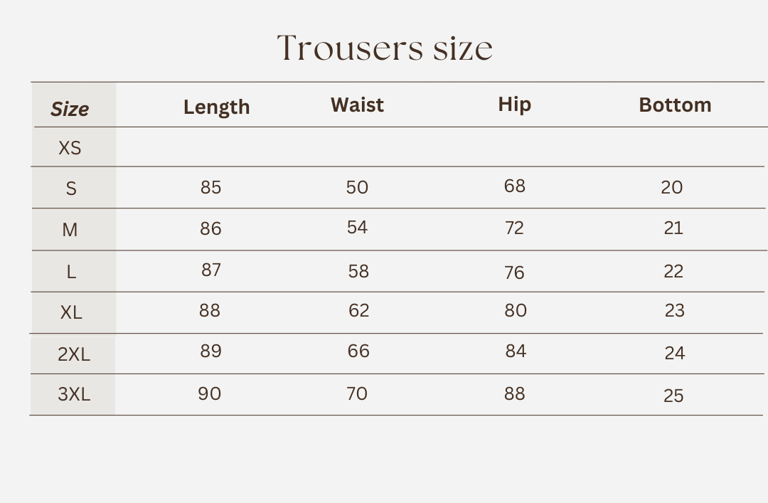 Leggings size