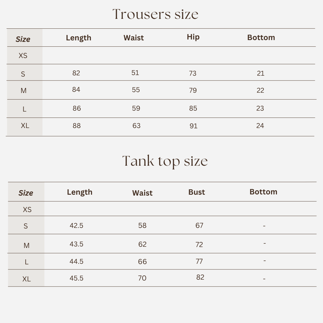 Workout set size