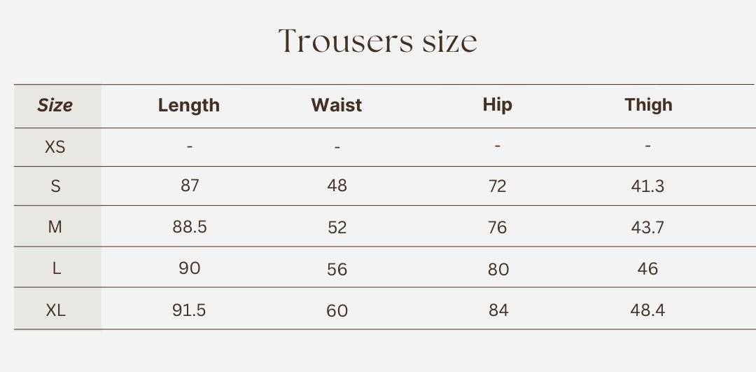 Leggings size