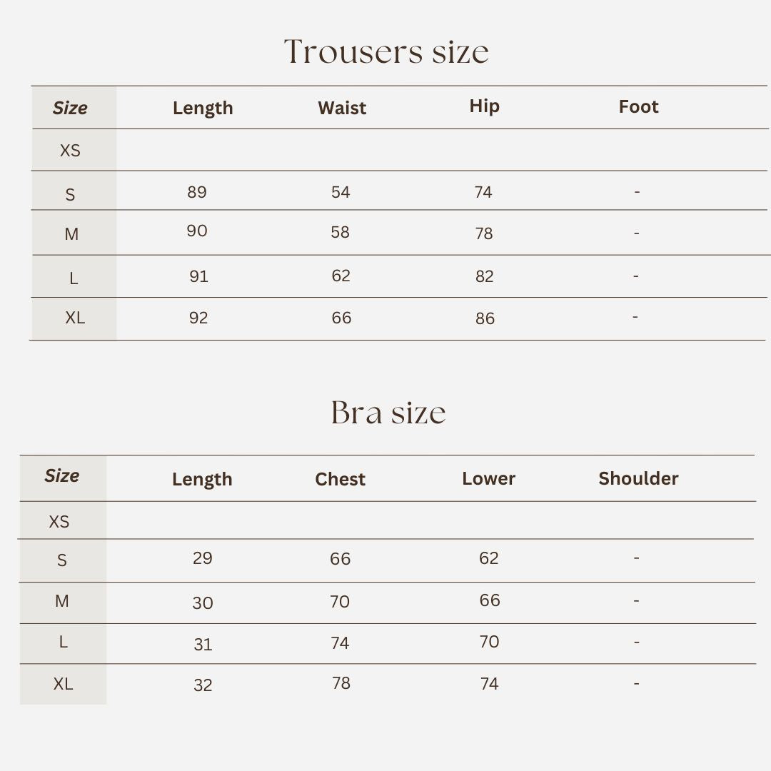 Workout set size