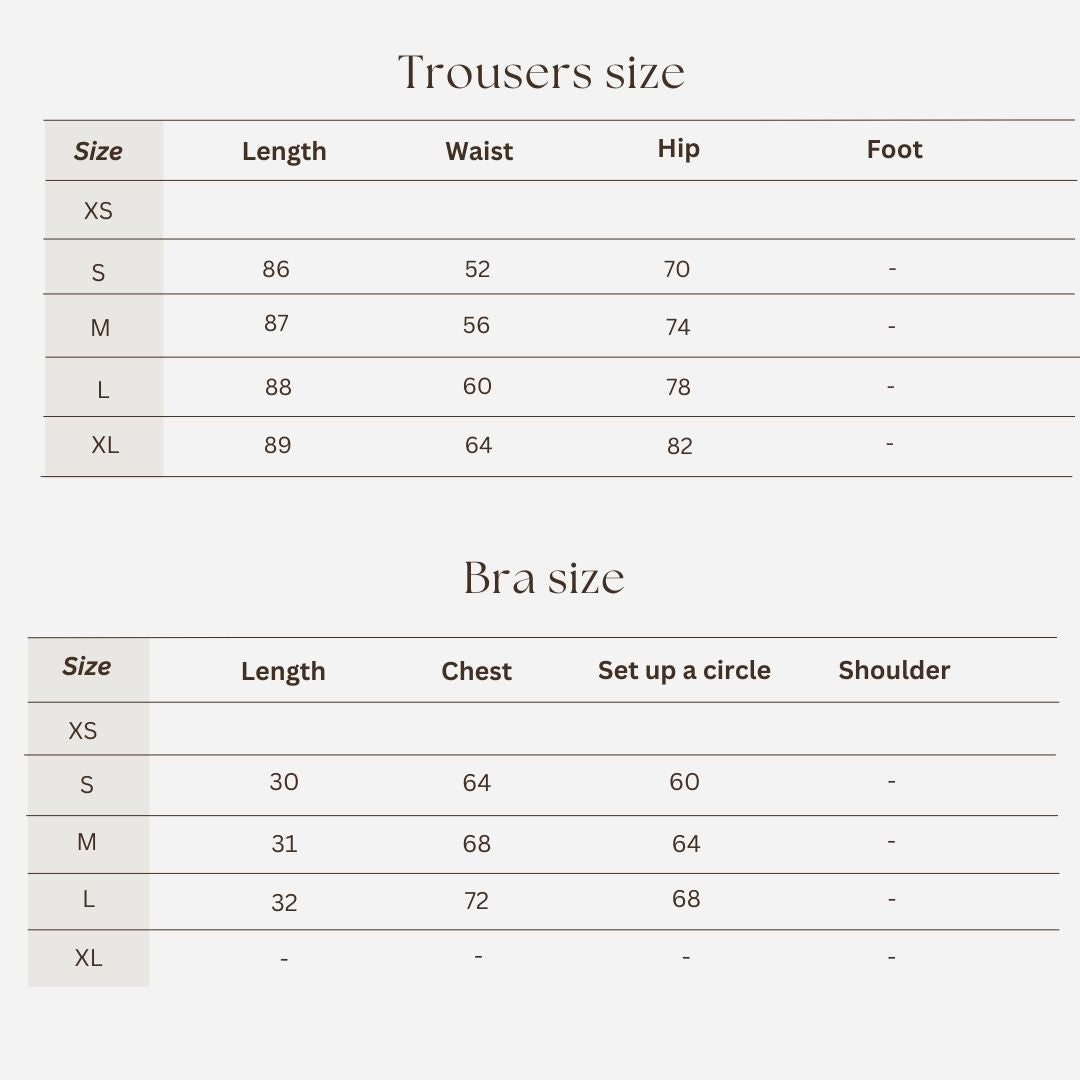 Workout set size