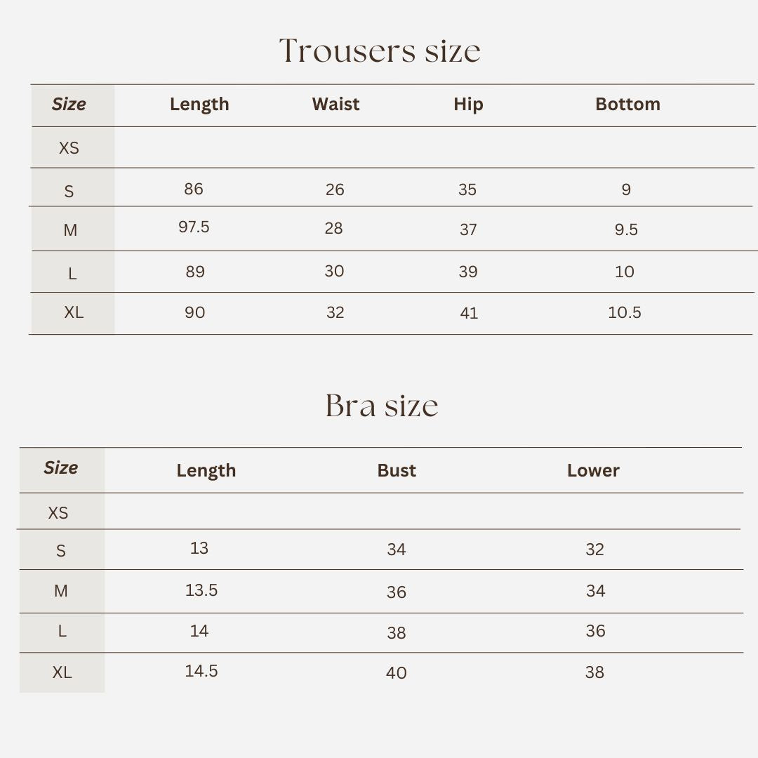 Workout set size