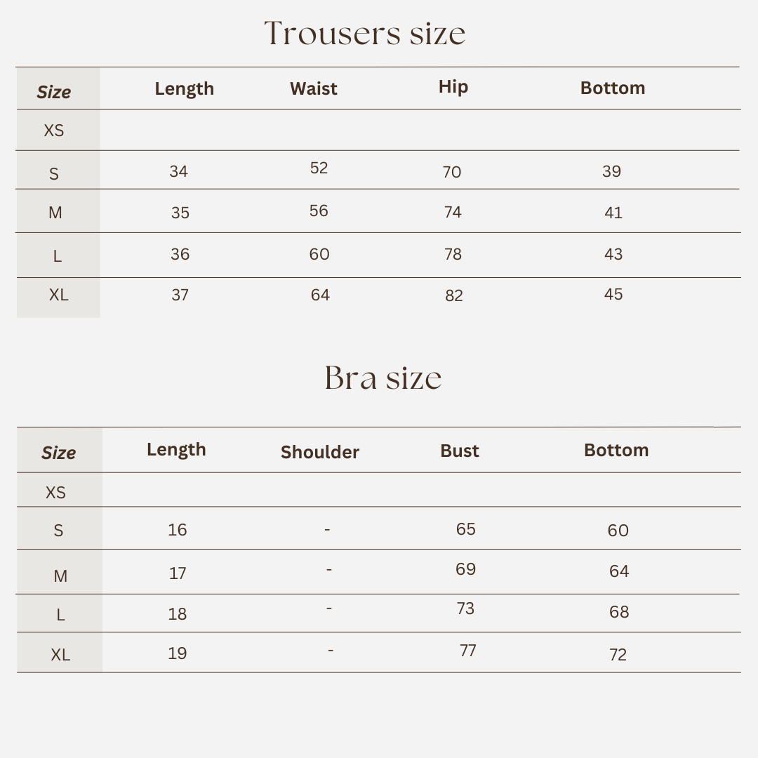 Workout set size