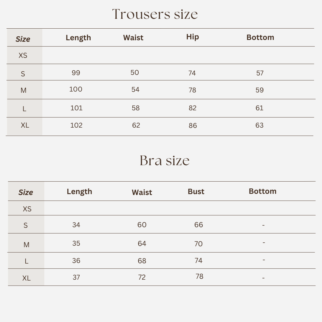 Workout set size