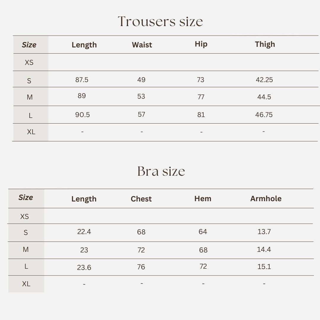 Workout set size
