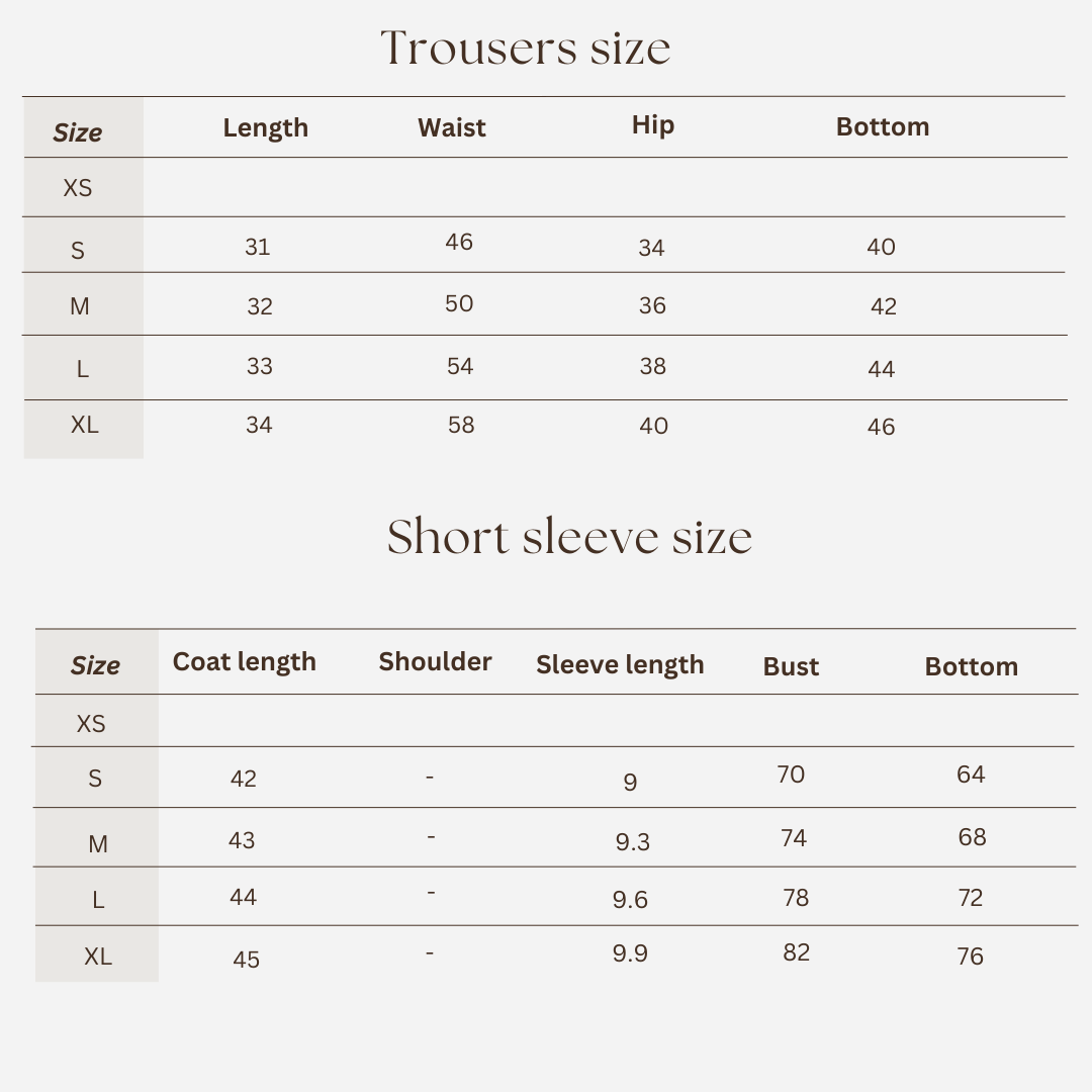 Workout set size