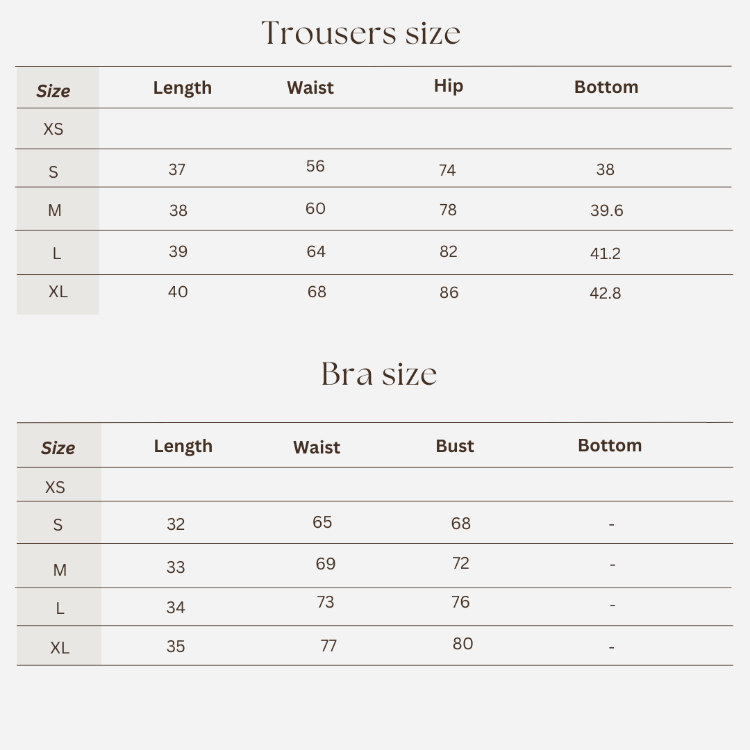 Workout set size