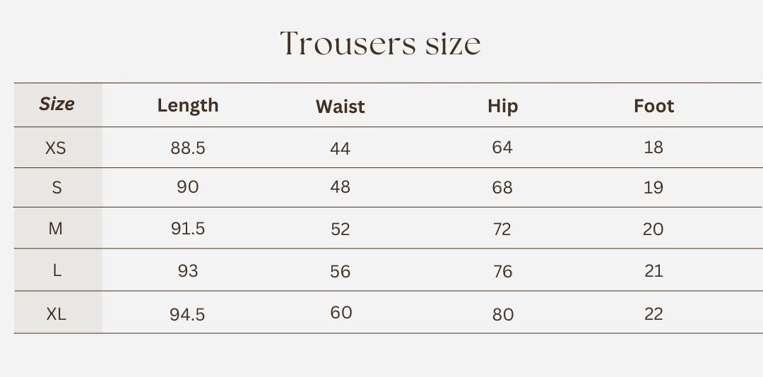 Leggings size