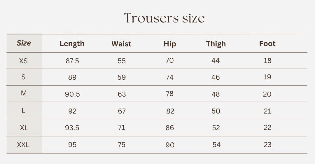 Leggings size
