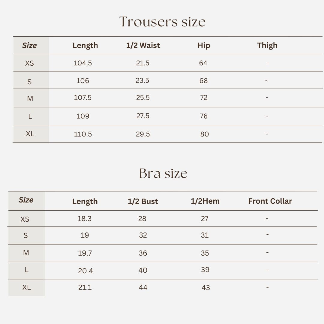 Workout set size