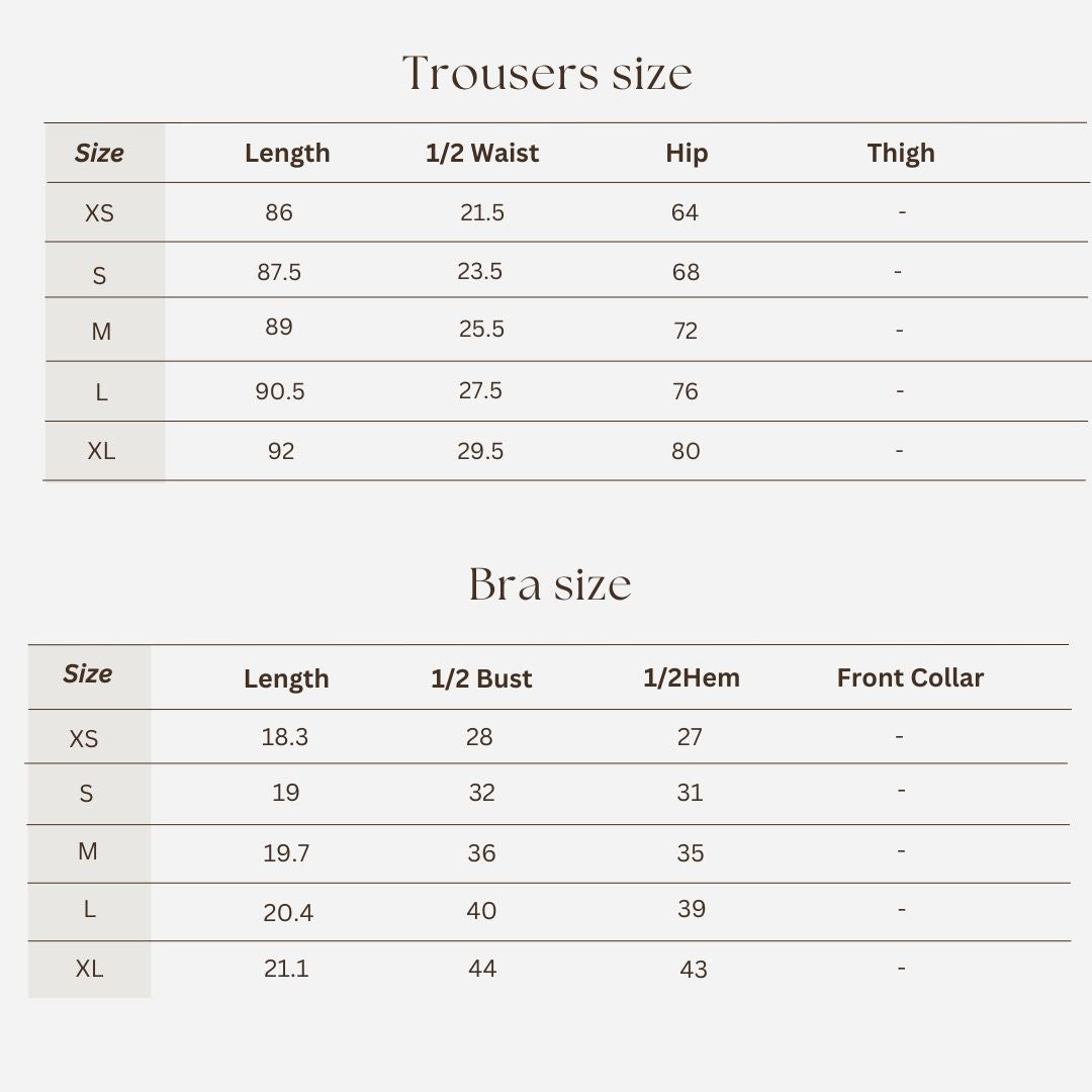 Workout set size