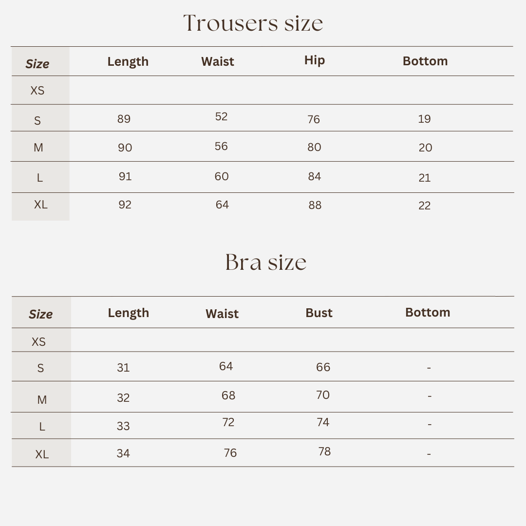 Workout set size