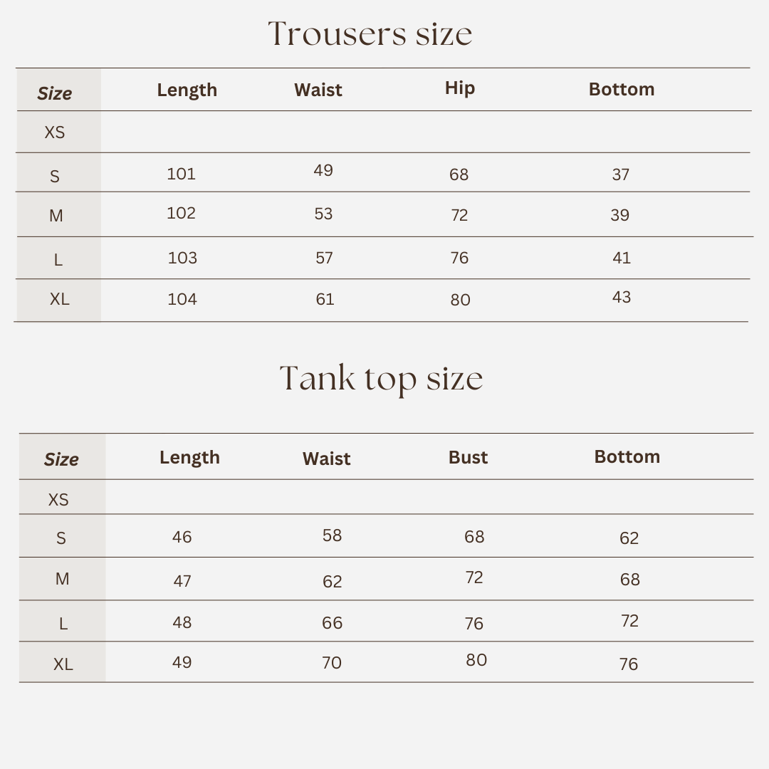 Workout set size