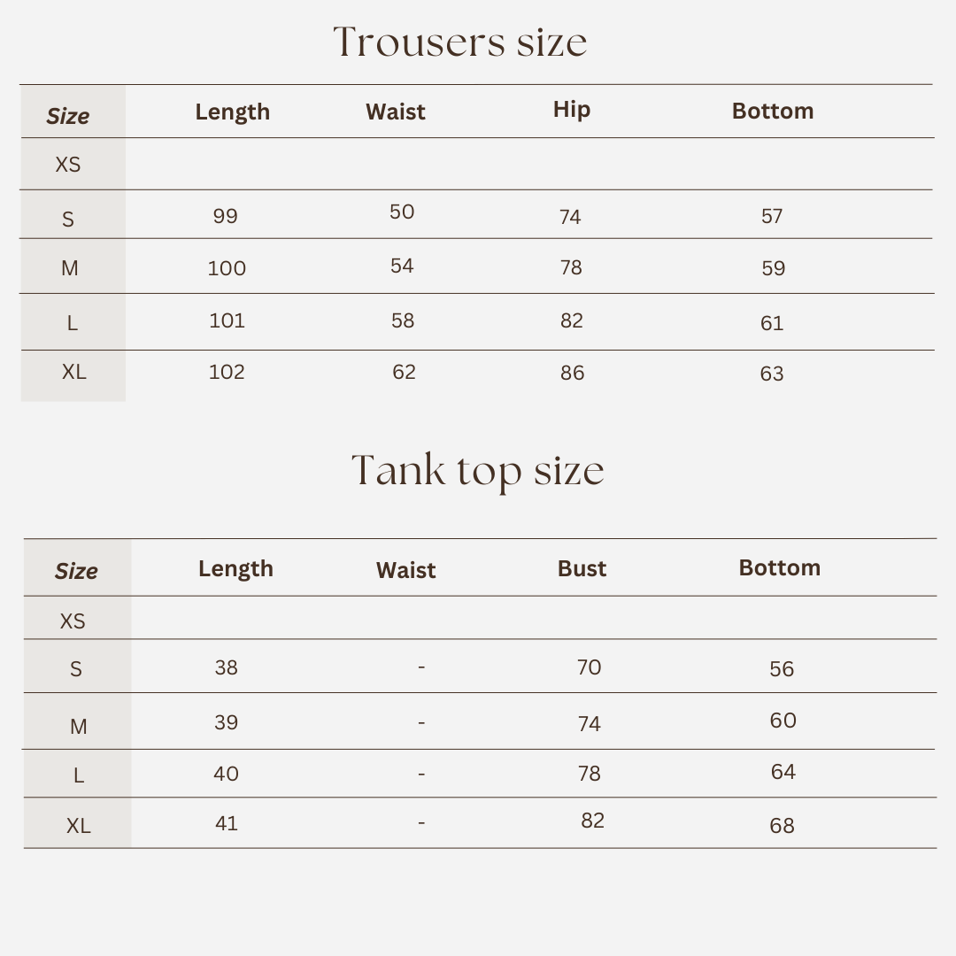 Workout set size