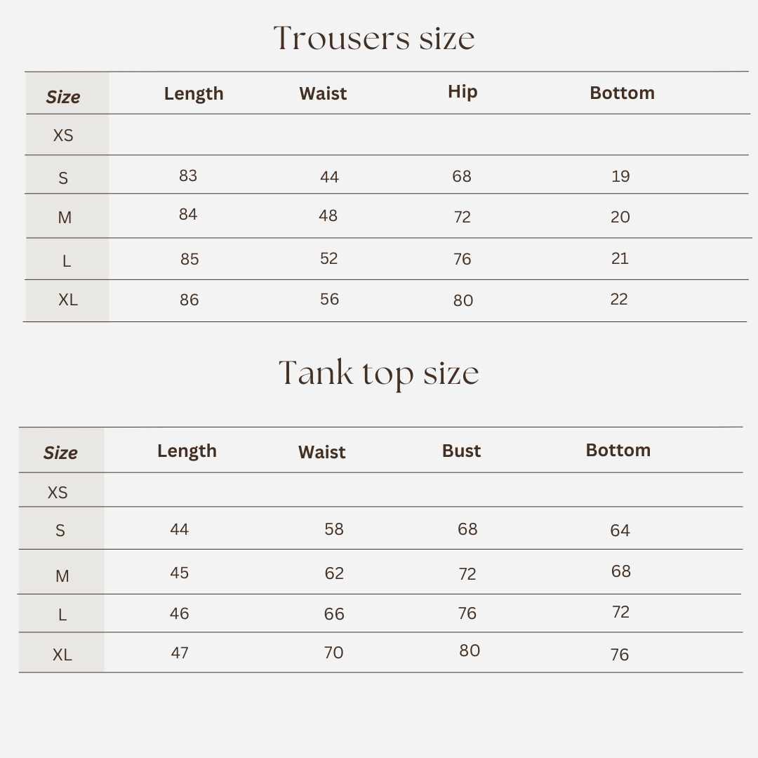 Workout set size