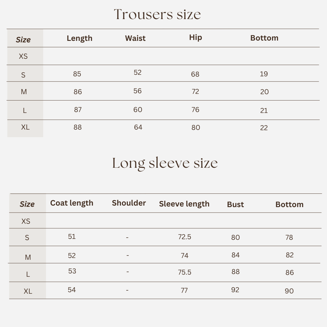 Workout set size