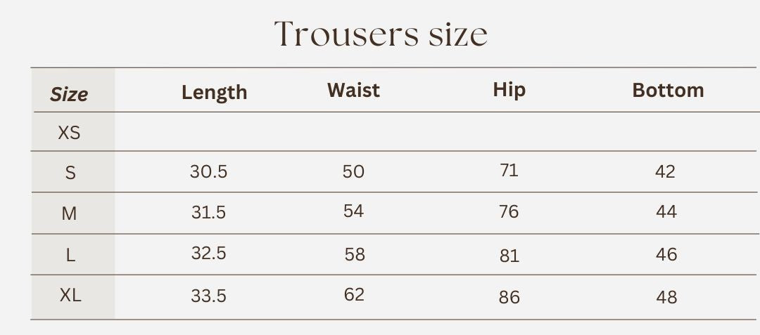 Short size