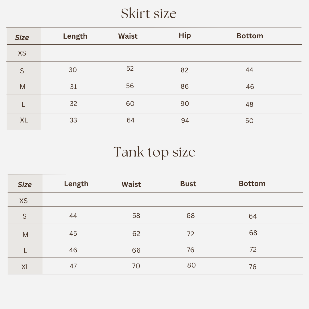 Workout set size
