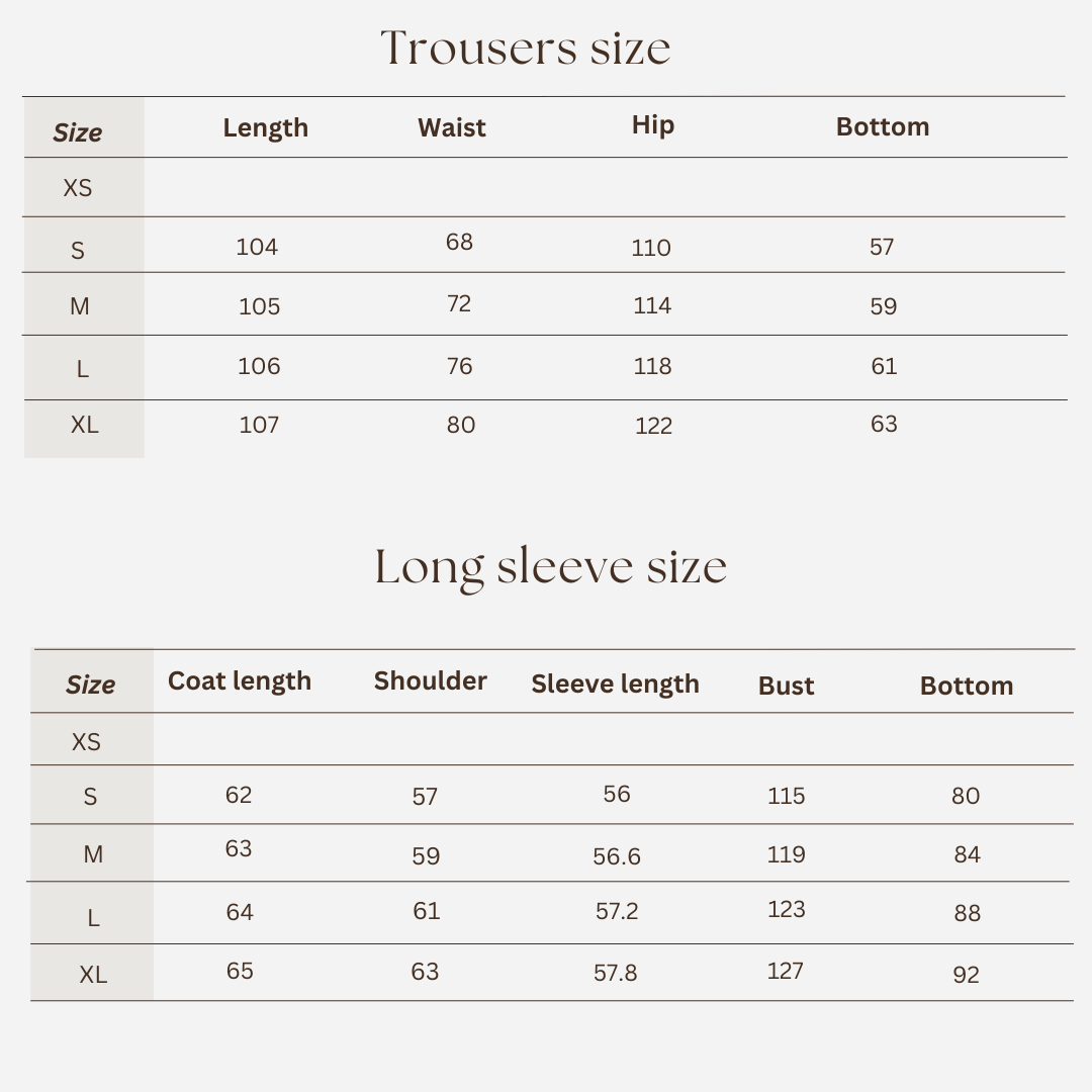 Workout set size