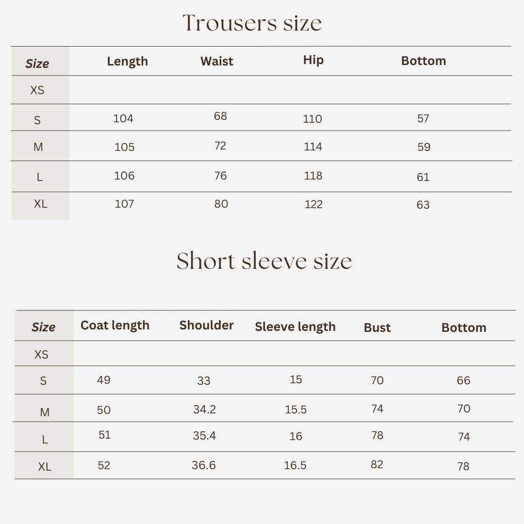 Workout set size