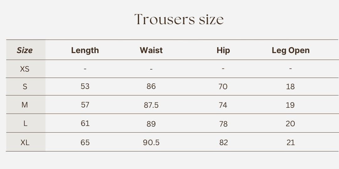 Leggings size