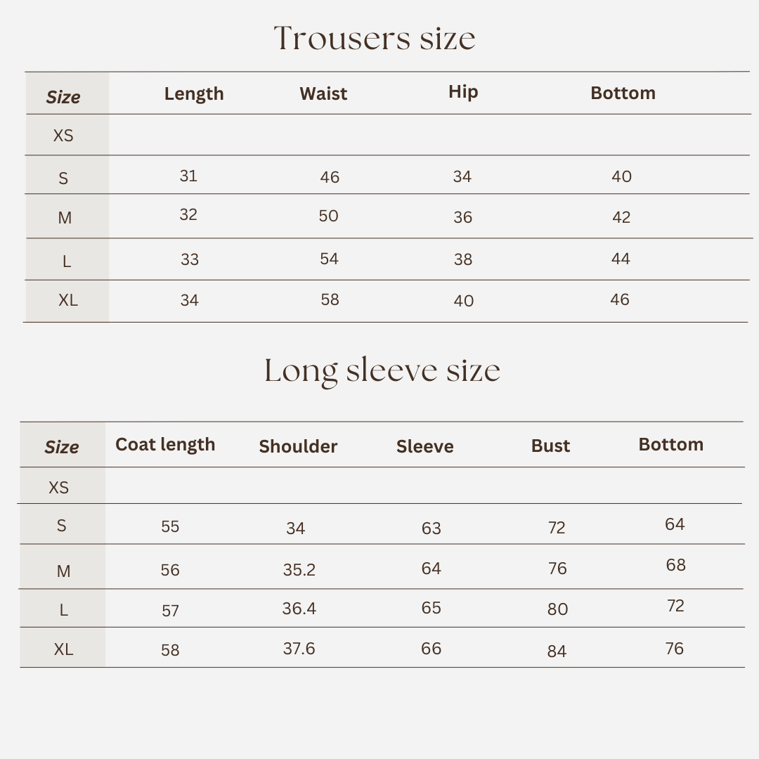 Workout set size