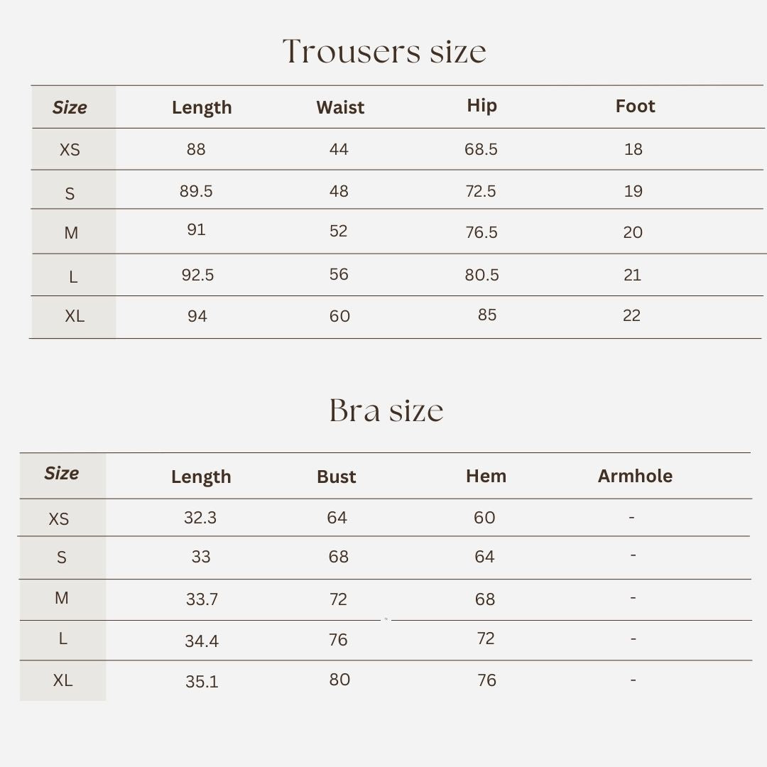 Workout set size