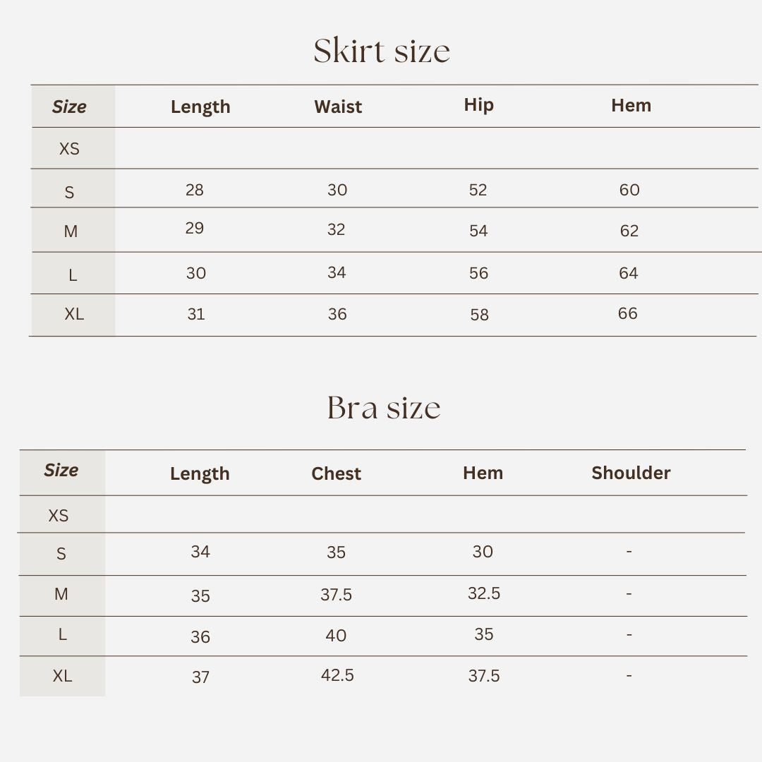 Workout set size